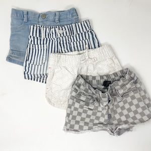 BUNDLE! | Toddler Girl Short Bundle Sizes 18-24 M and 2T